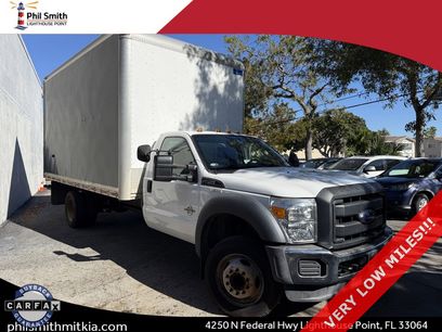 Used 2014 Ford F550 2WD Regular Cab Super Duty