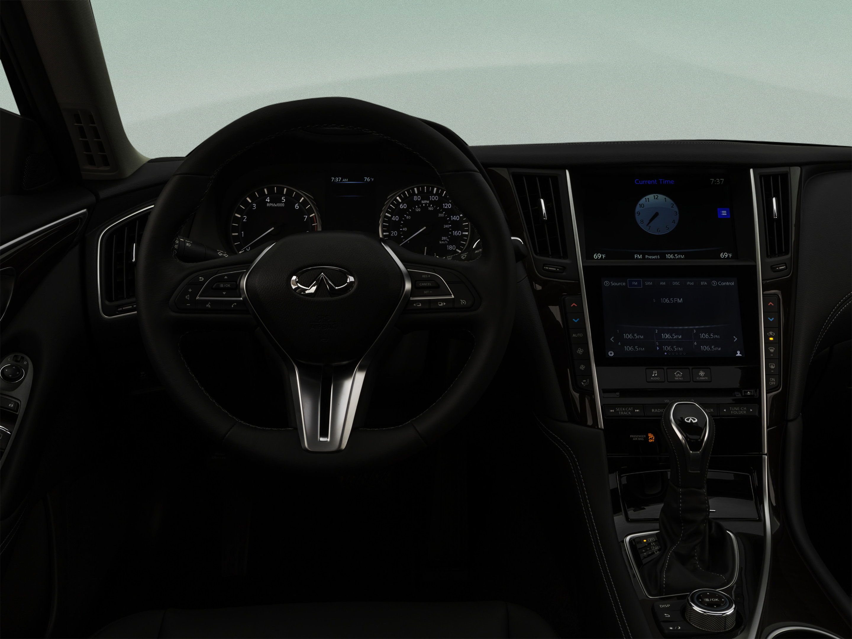 Used 2019 INFINITI Q50 Luxe w/ Essential Package (3.0T Luxe) RWD image 39