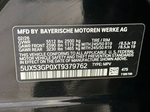 New 2026 BMW X3 xDrive30 w/ M Sport Package AWD/4WD image 19