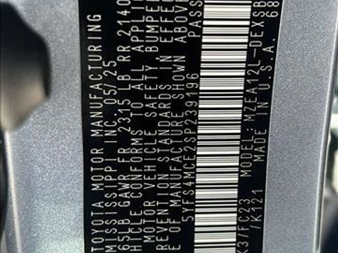 Certified 2025 Toyota Corolla SE image 27