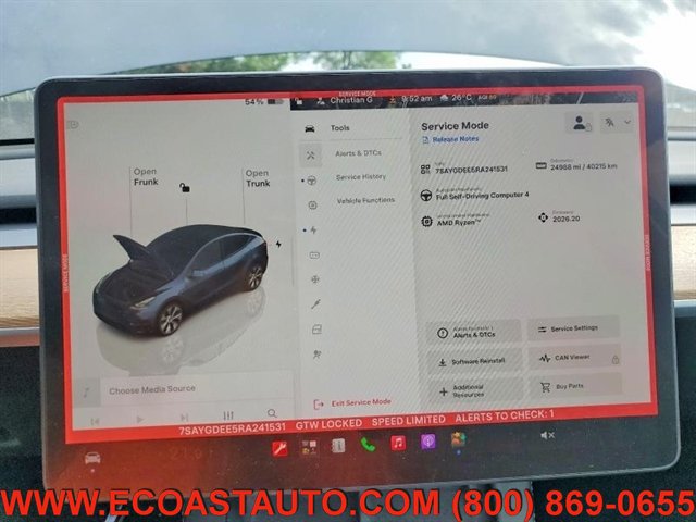 Used 2024 Tesla Model Y Long Range AWD/4WD image 7