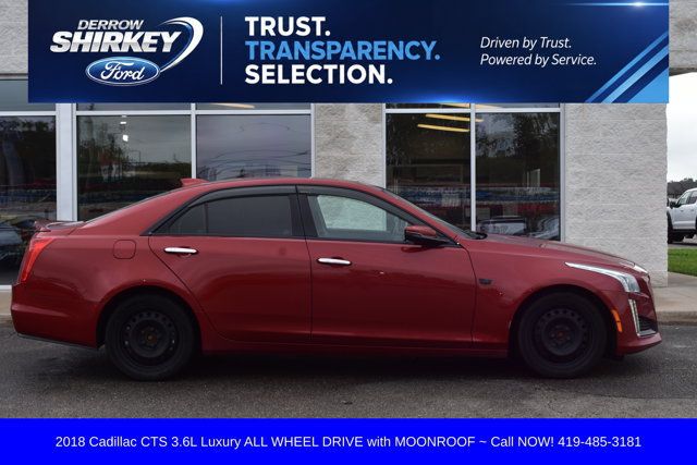 Used 2018 Cadillac CTS Luxury AWD/4WD image 3