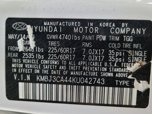 Used 2019 Hyundai Tucson Value w/ Cargo Package AWD/4WD image 33