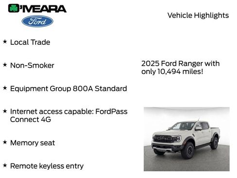 Used 2025 Ford Ranger Raptor AWD/4WD image 8