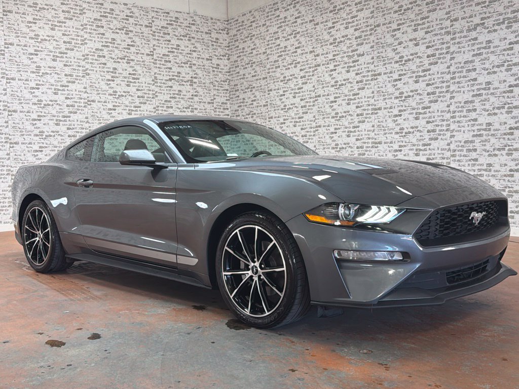 Used 2021 Ford Mustang Premium w/ Wheel & Stripe Package RWD image 1