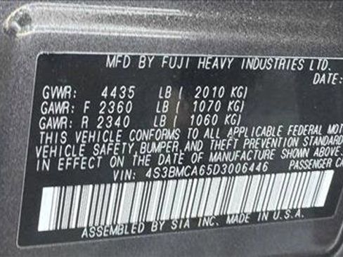 Used 2013 Subaru Legacy 2.5i AWD/4WD image 21