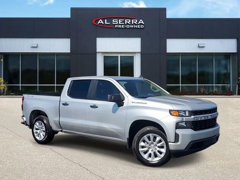Certified 2020 Chevrolet Silverado 1500 Custom w/ Custom Value Package AWD/4WD image 1