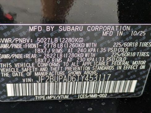 New 2026 Subaru Outback Premium image 18