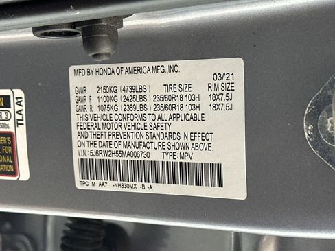 Used 2021 Honda CR-V EX image 32