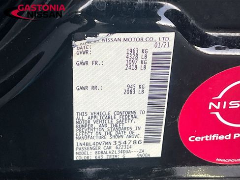 Used 2021 Nissan Altima 2.5 SV image 37