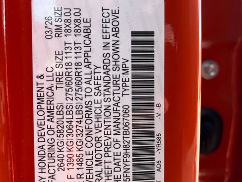 Certified 2026 Honda Passport TrailSport Elite image 10