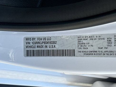 Used 2025 RAM 1500 Laramie w/ Sport Appearance Package image 34