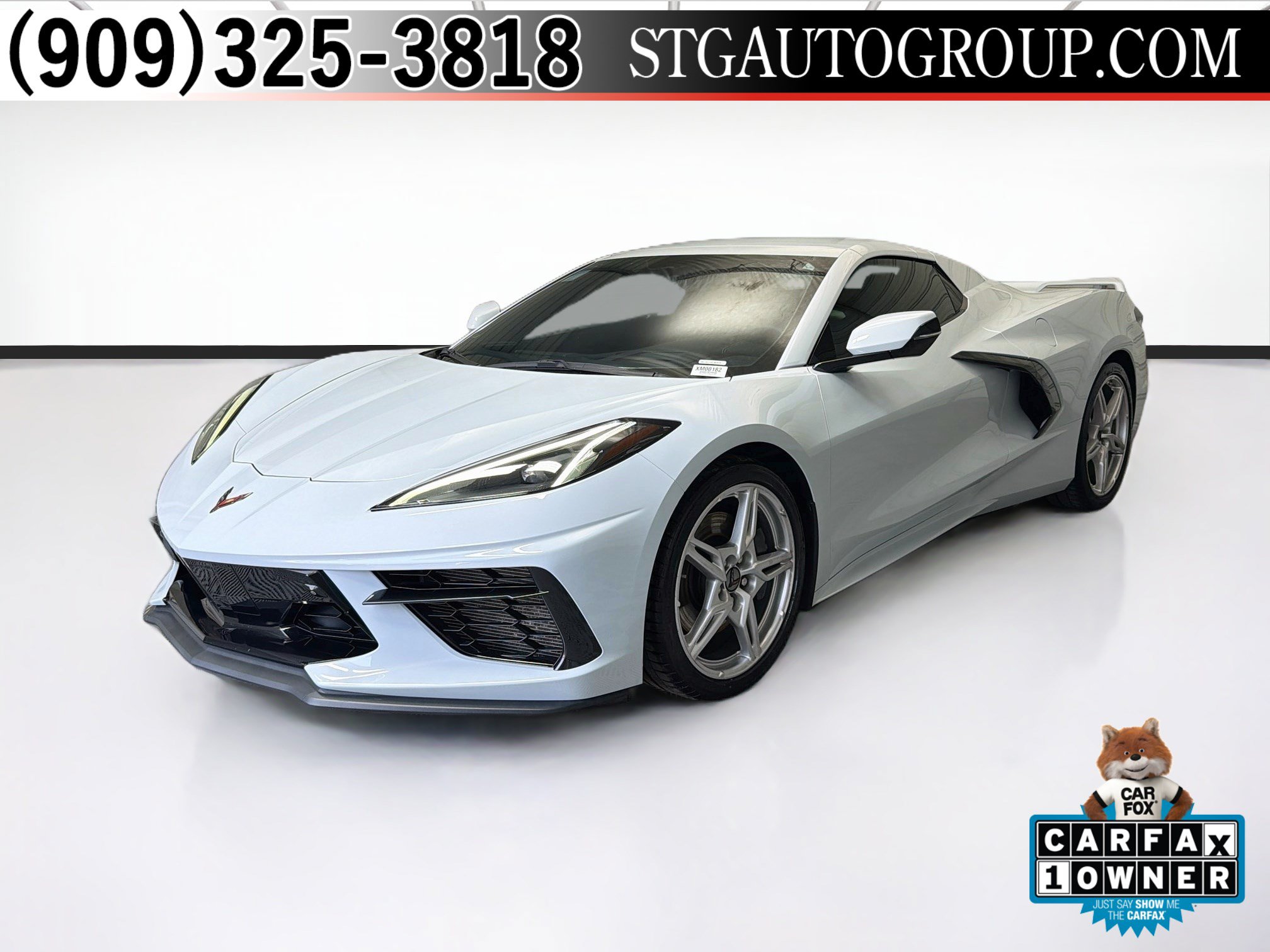 Used 2021 Chevrolet Corvette Stingray Preferred Conv w/ Z51 Performance Package RWD image 1
