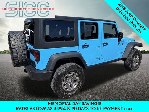 Used 2018 Jeep Wrangler Unlimited Rubicon w/ Connectivity Group AWD/4WD image 7