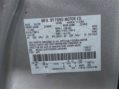 Used 2009 Mercury Mariner Premier image 11