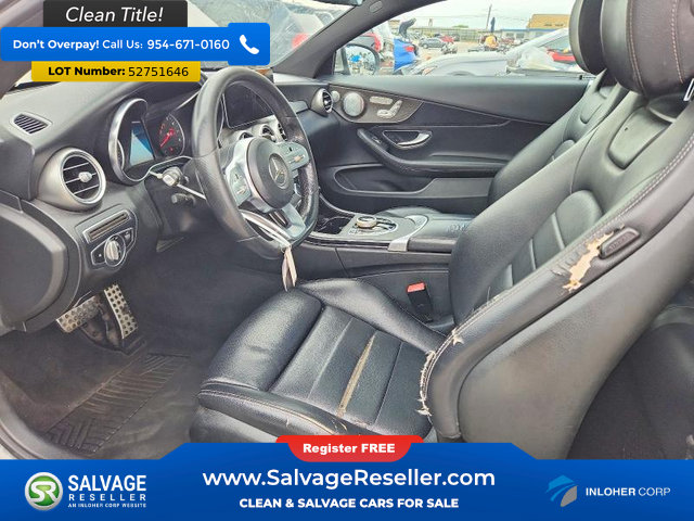 Used 2019 Mercedes-Benz C 300 4MATIC Coupe w/ AMG Line image 9