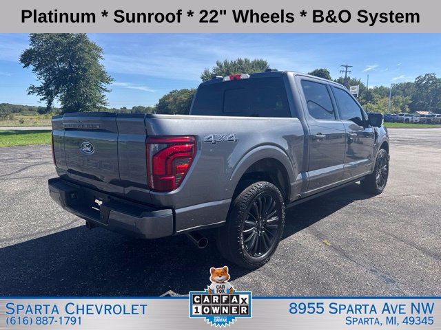 Used 2025 Ford F150 Platinum w/ Equipment Group 702A High AWD/4WD image 3