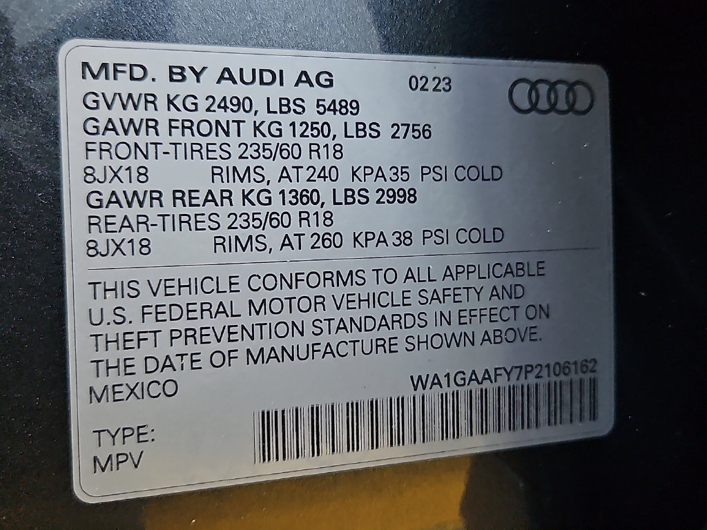 Used 2023 Audi Q5 2.0T Premium w/ Convenience Package AWD/4WD image 30