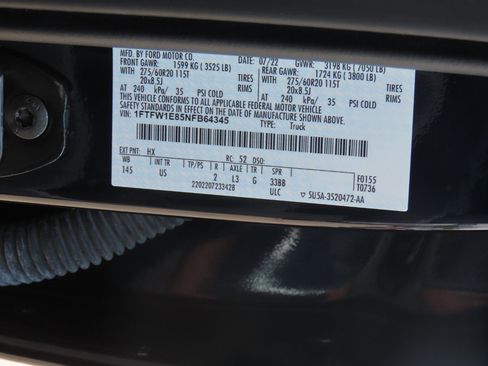 Used 2022 Ford F150 XLT w/ Equipment Group 302A High AWD/4WD image 33