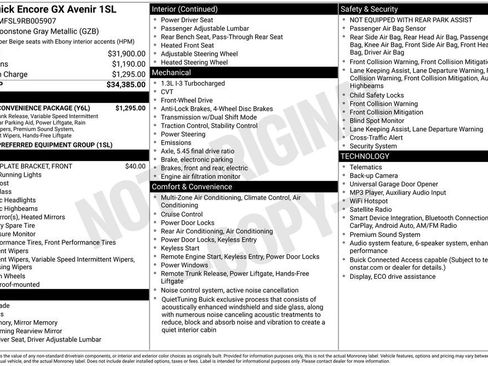 Used 2024 Buick Encore GX Avenir w/ Avenir Convenience Package FWD image 2