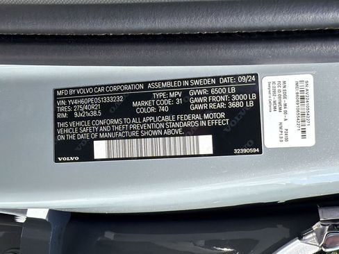 Used 2025 Volvo XC90 T8 Plus w/ Protection Package Premier AWD/4WD image 25