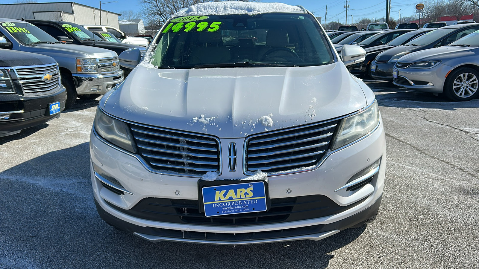 Used 2015 Lincoln MKC AWD w/ Equipment Group 102A Reserve image 3