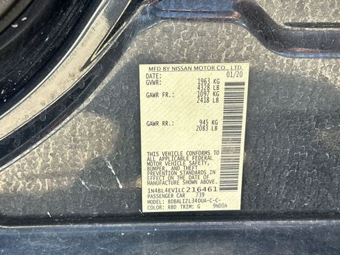 Used 2020 Nissan Altima 2.5 SL FWD image 28