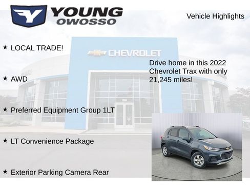 Used 2022 Chevrolet Trax LT w/ LT Convenience Package image 7