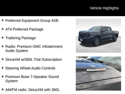 Certified 2025 GMC Sierra 1500 AT4 w/ AT4 Preferred Package AWD/4WD image 7