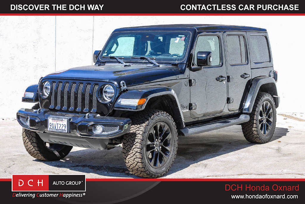 Used 2022 Jeep Wrangler Unlimited Sahara AWD/4WD image 1