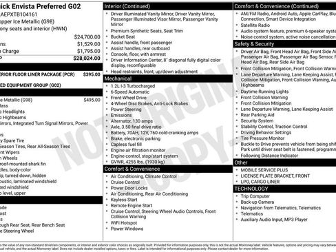 New 2026 Buick Envista Preferred image 9