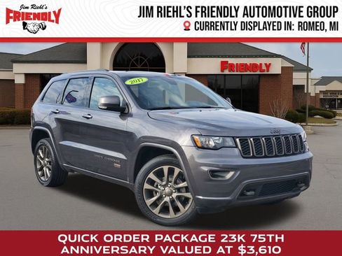 Used 2017 Jeep Grand Cherokee Limited 75th Anniversary AWD/4WD image 1