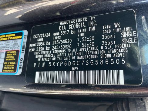 Used 2025 Kia Telluride S AWD/4WD image 10