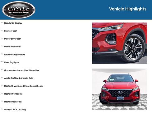 Used 2020 Hyundai Santa Fe Limited w/ Cargo Package AWD/4WD image 8