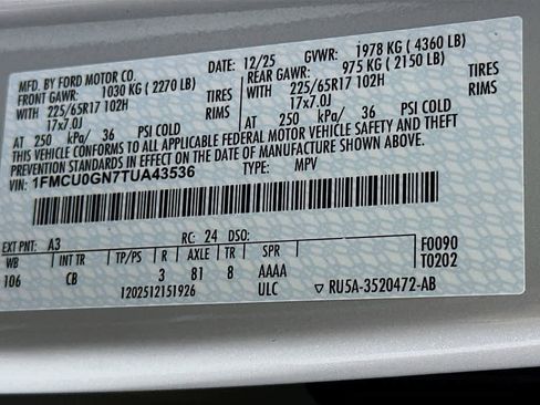 New 2026 Ford Escape Active image 23