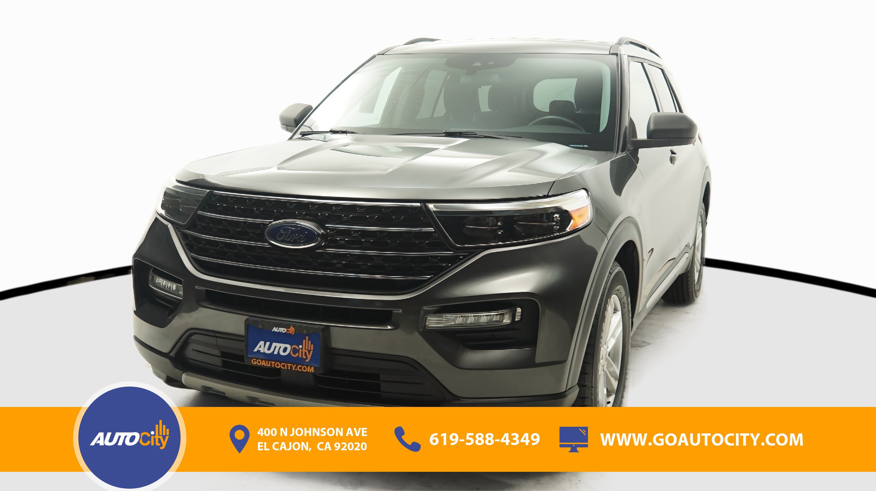 Used 2020 Ford Explorer XLT w/ Equipment Group 202A RWD image 1