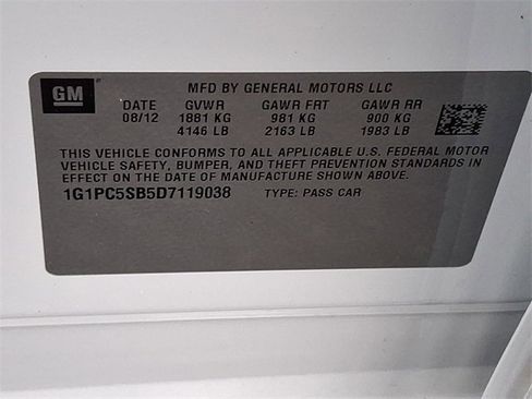 Used 2013 Chevrolet Cruze LT w/ All-Star Edition image 22