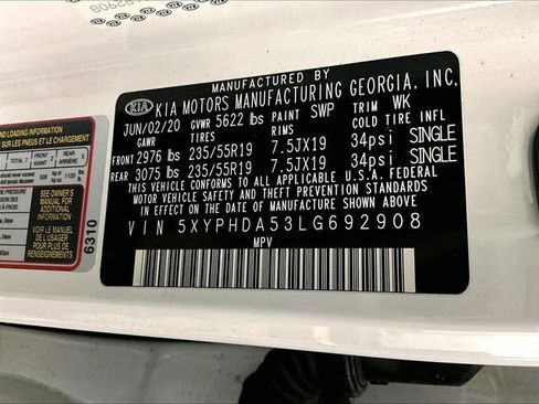 Used 2020 Kia Sorento EX AWD/4WD image 33