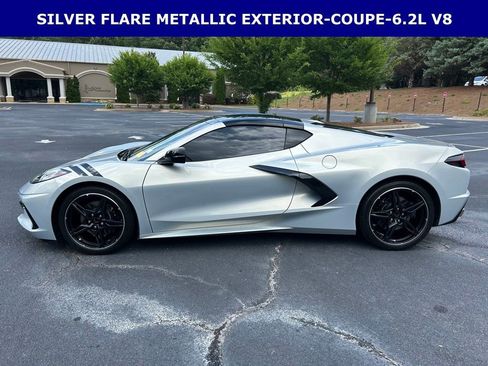 Certified 2021 Chevrolet Corvette Stingray Premium Cpe w/ Body-Color Dual Roof Package RWD image 8