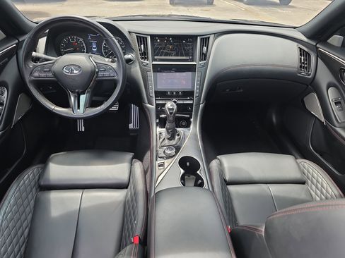 Used 2023 INFINITI Q50 Red Sport 400 w/ Black Opal Edition RWD image 14