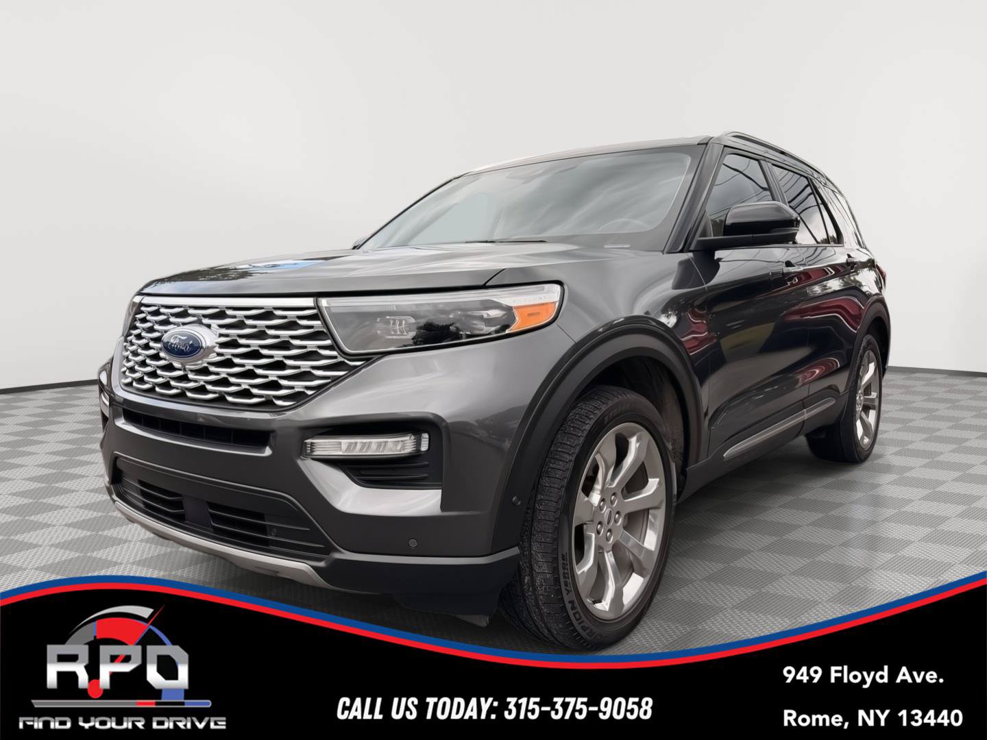 Used 2020 Ford Explorer Platinum w/ Premium Technology Package AWD/4WD image 1