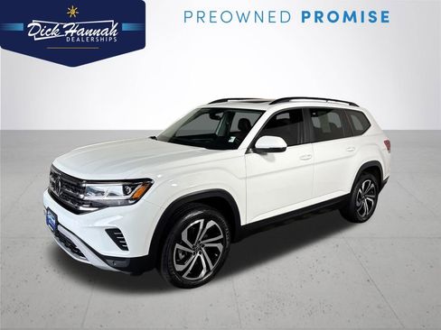 Certified 2023 Volkswagen Atlas SE w/ Panoramic Sunroof Package AWD/4WD image 1
