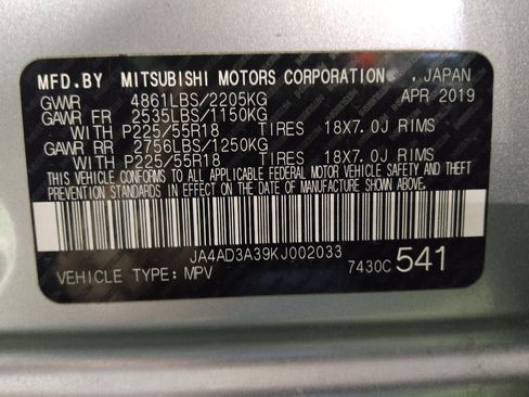Used 2019 Mitsubishi Outlander SE FWD image 33