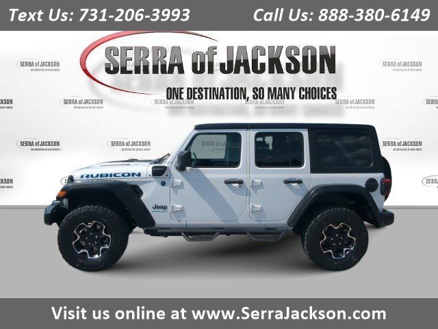 Used 2023 Jeep Wrangler Unlimited Rubicon 4xe AWD/4WD image 1