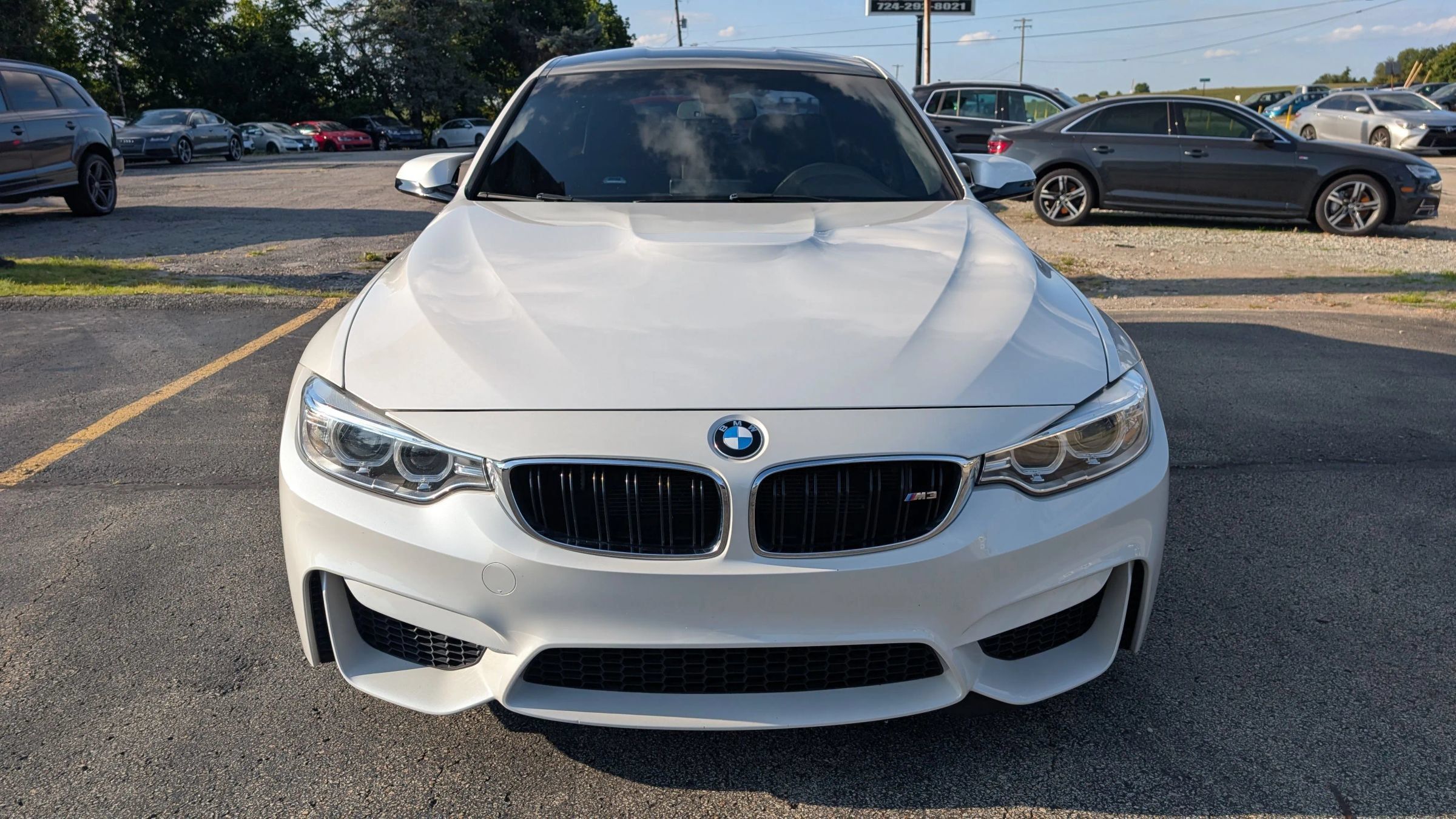 Used 2017 BMW M3 RWD image 8