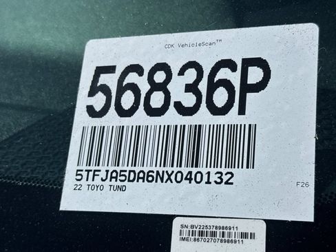 Used 2022 Toyota Tundra Limited AWD/4WD image 2