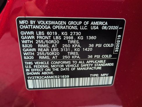 Used 2021 Volkswagen Atlas SEL Premium AWD/4WD image 29