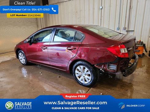 Used 2012 Honda Civic LX image 3