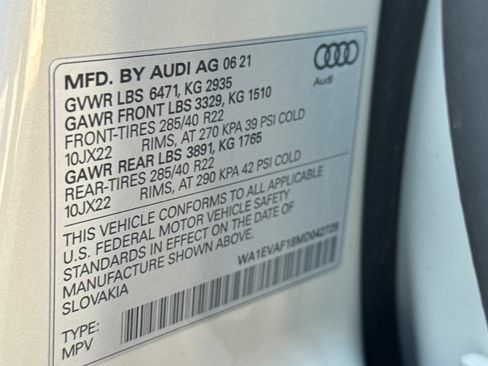 Used 2021 Audi Q8 Premium Plus AWD/4WD image 36