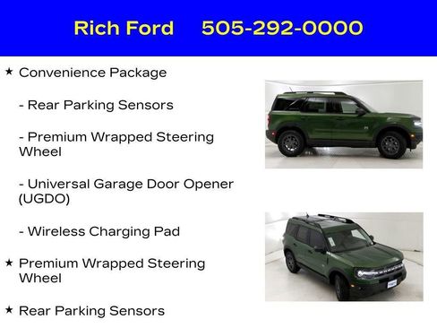 Certified 2024 Ford Bronco Sport Big Bend w/ Convenience Package AWD/4WD image 26